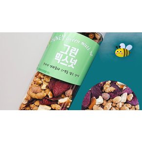 [추억의 믹스넛] 허니버터 그린 믹스넛 450g x 2개
