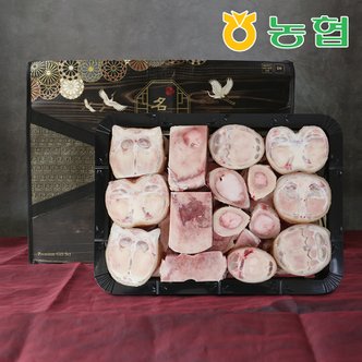 친환경팔도 [청송영양축산농협] 한우 사골+우족 선물세트 4kg
