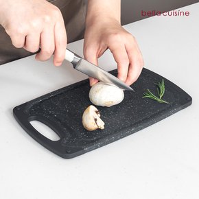 블랙 마블 양면 도마 S(소) 논슬립 사각 커팅보드