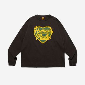 휴먼 메이드 그래픽 롱슬리브 티셔츠 4 블랙 Human Made Graphic L/S T-Shirt 4 Black