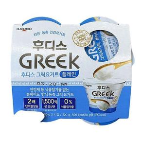 후디스 그릭요거트 플레인 4입(80gx4) x 1개 c47815
