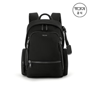 TUMI [TUMI KOREA] 보야져 셀리나 미디엄 백팩 블랙/건메탈_0196691DGM