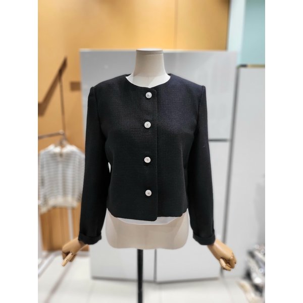 [부산점] 라운드넥 트위드   자켓 (PQ2WJ881)Q