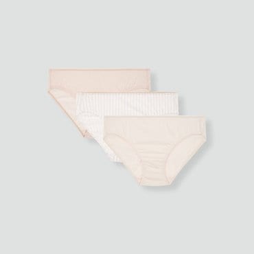 JAJU 25 S/S 신상품  JAJU  여 코튼 동그라미 힙허거 팬티 3매  J41N901215