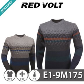 [RED VOLT] 레드볼트 아가일 울 라운드 니트 Model No_E1-9M175
