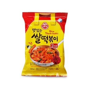 [무료배송][오뚜기] 맛있는 쌀떡볶이 424g x 6개