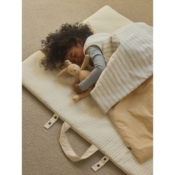 스트라이프 낮잠이불+베개 세트 (2color)