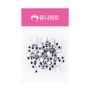 다양한사이즈 인형 눈알 스티커 접착 만들기 재료 부자재 모루인형