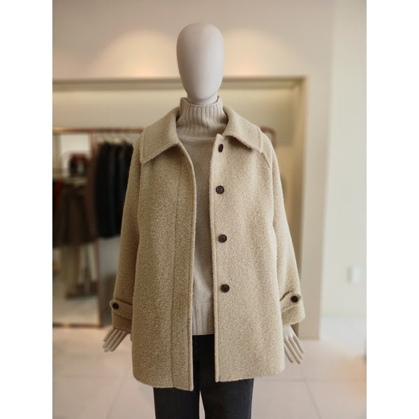 [여주점] 씨씨콜렉트 알파카블렌드싱글하프코트 E254msg146