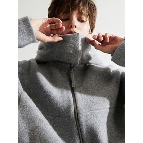 Double Hoodie Jacket (Light Gray)_D5WAW24002GYL