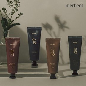 메르헨트 퍼퓸 핸드크림 50ml 4종향 X 1세트 핸드로션 고보습 선물세트 답례품 휴대용 승무원