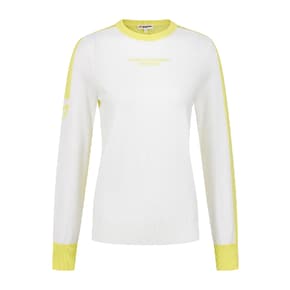 (421E1SR104  )25S/S 여성 로고 컬러 블록니트