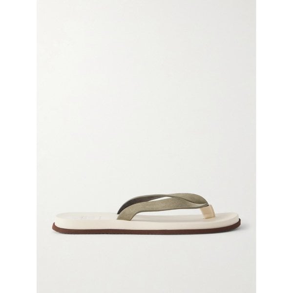 브루넬로쿠치넬리 스웨이드 플립플롭 46376663163130225