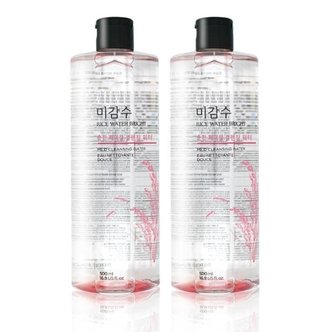  더페이스샵 미감수 브라이트 순한 페이셜 클렌징 워터 500ml 2개