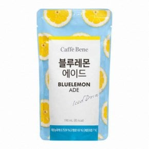 카페베네 파우치 블루레몬 에이드 190ml x 50봉