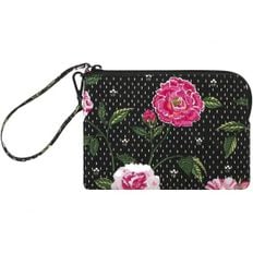 영국 캐스키드슨 지갑 Cath Kidston Tea Rose Midscale Convertible Wristlet Pouch Purse in 블