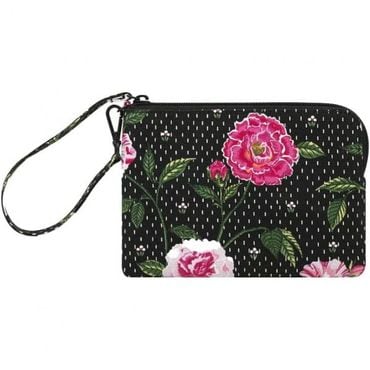  영국 캐스키드슨 지갑 Cath Kidston Tea Rose Midscale Convertible Wristlet Pouch Purse in 블