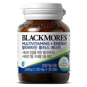 멀티비타민 플러스 에너지 33.69g 30정 1개