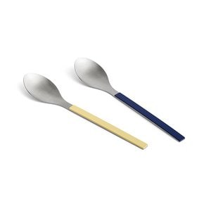 헤이 HAY MVS Serving Spoon (Set of 2) MVS 서빙스푼세트 다크 블루/옐로우(8월 초 입고 예정)