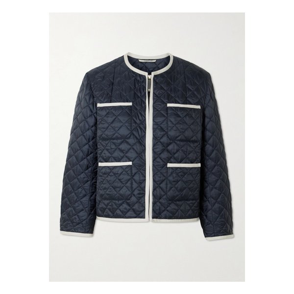 셀레스트 퀼팅 셸 재킷 네이비 46376663162862423