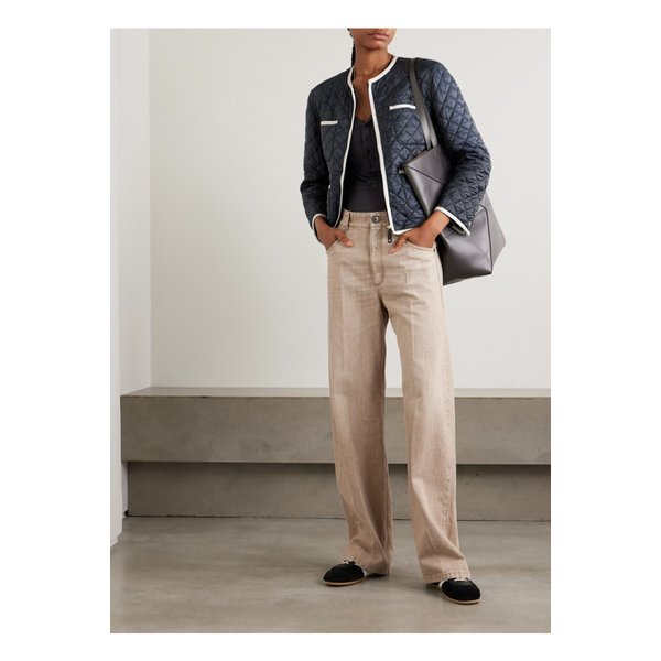 셀레스트 퀼팅 셸 재킷 네이비 46376663162862423