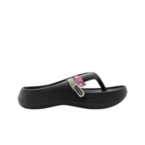 토앤토 x 로우 클래식 플랫폼 플립 플랍 블랙 TawToe x Low Classic Platform Flip Flop Black