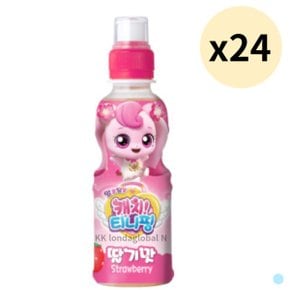 캐치티니핑 하츄핑 딸기맛 어린이 음료 200mL 24개