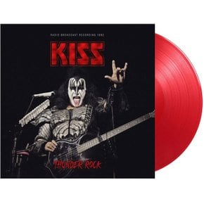 KISS - THUNDER ROCK RED LP