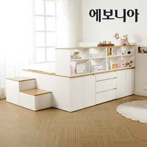 데니스 슈퍼싱글수납침대 책장세트 DNSSET10 매트제외 [SS침대] [착불배송]