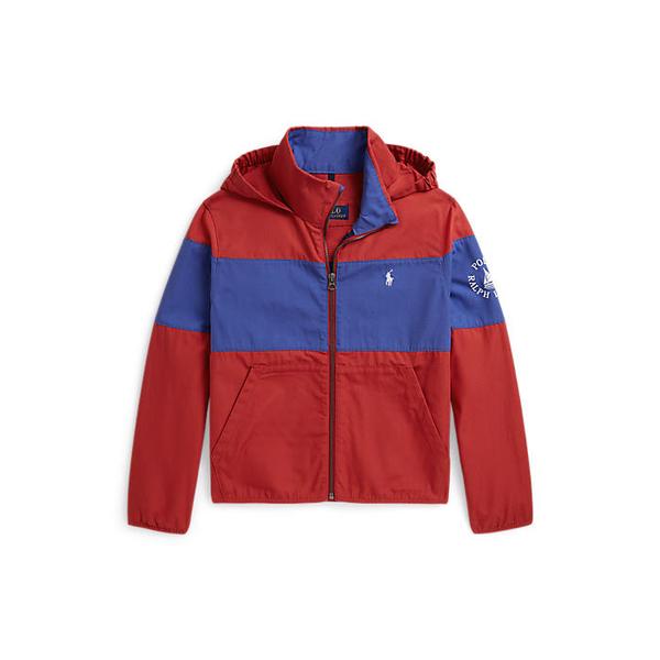 폴로 키즈 남아 8-18세 로고 패커블 후드 재킷(CWPOOTWY6020431999)