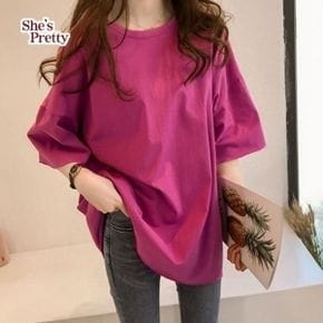 비기닝루즈핏베이직티셔츠_P338758883