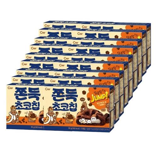 청우식품 쫀득 초코칩 90g x 18개(1)