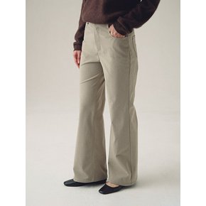 Fine Corduroy Bootcut Pants