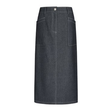 더레노마 청 해지H라인 스커트(R2F11WSK0200