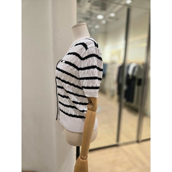 [부산점] 스트라이프 꽈배기 가디건 (PR2KG00401)