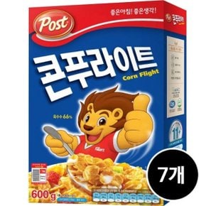 포스트 콘푸라이트 시리얼, 600g, 7개