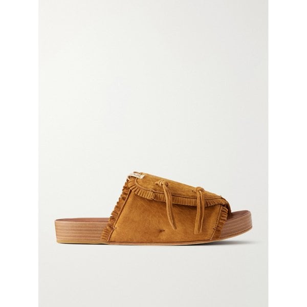 크리스토 샤먼 폴크 스웨이드 슬라이드 46376663162929872