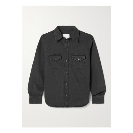 시티즌오브휴머니티 베이비 셰이 오가닉 데님 셔츠 블랙 1647597350135566