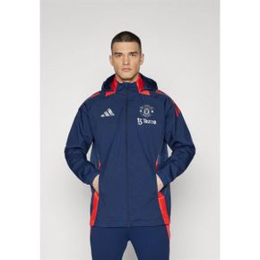 4724090 Adidas MANCHESTER UNITED ALLWEATHER JACKET - Training jacket night indigo/bright r