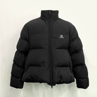 발렌시아가 (A/S보장)선물포장 발렌시아가 C컬 숏 패딩 블랙 C-Shape Puffer 769407