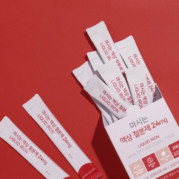 임산부 마시는 철분제 24mg