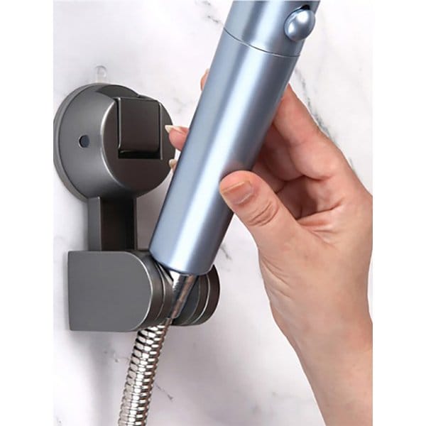 쉽게 착 붙는 강력흡착 욕실 무타공 후크 가방걸이