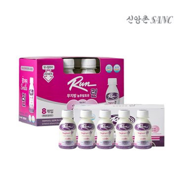 신앙촌 프로바이오틱스 런 요구르트 8병 + 미니런 요구르트 5입 1세트