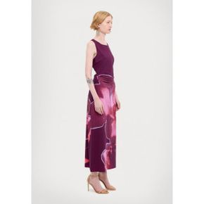 5104704 MAXCo. ABACO - Jersey dress bordeaux