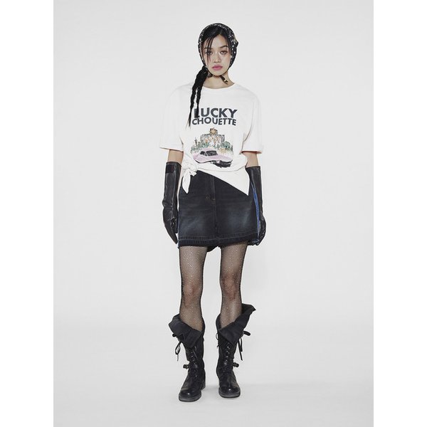 [Holiday Edition] Studded Denim Shorts (dark grey)_LFPDS25030GYD