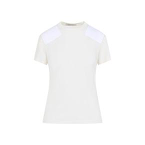 26FW 피비 파일로 반팔 티셔츠 ET115CO3128 104IV WHITE