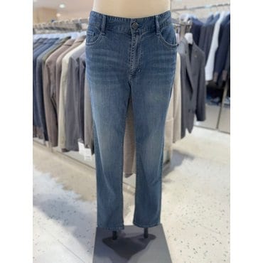 웰메이드스토리 [웰메이드]인디안 가먼트 워싱 허리밴딩 슬림핏 데님팬츠 MIUDL4S1381