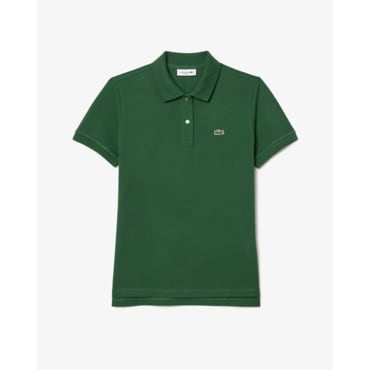라코스테 (라코스테제습제증정)(여성) 25SS 2버튼 레귤러핏 폴로셔츠 PF7839-55G 132(그린)