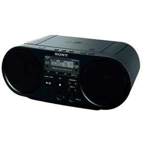 삼성 AUX CD 라디오 ZS-S40: FMAM 와이드 FM 호환 블랙 ZS-S40 B