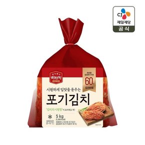 하선정 국산 포기김치 5kg x1개